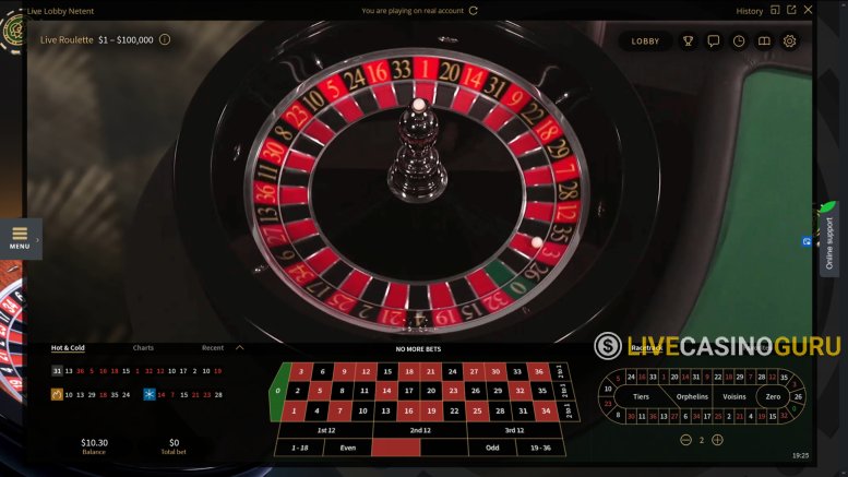 Live Dealer European Roulette (NetEnt) Review, Bonuses, Pros & Cons